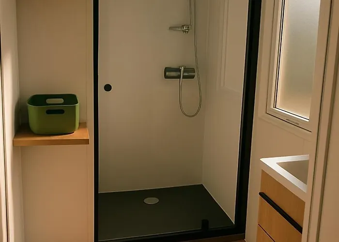 Шале Mobil-home 6 Pers Neuf, Clim, Terrasse & Piscines *